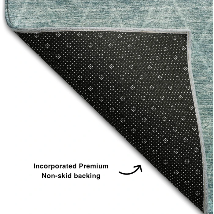 Addison Mayfield Teal AMF1175 5ft. x 7ft. 6in. Rect. Rug
