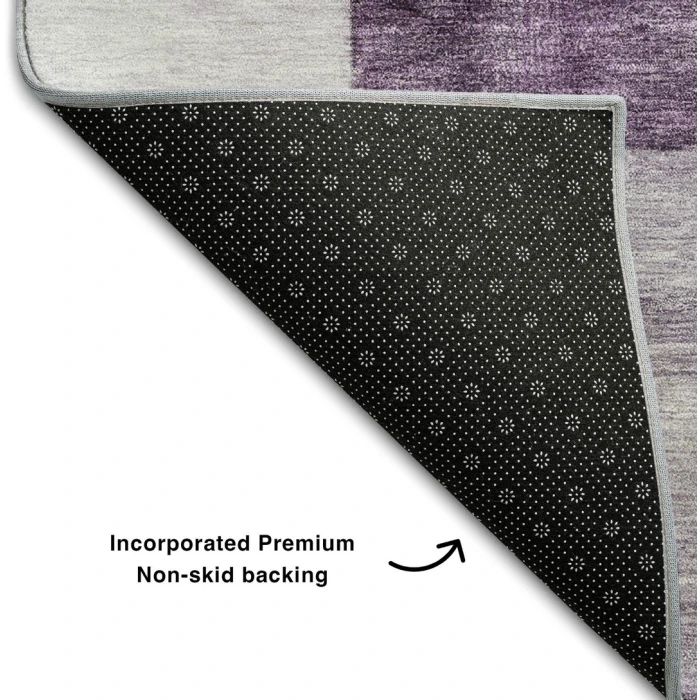 Addison Mayfield Purple AMF1190 - 8ft. Round Rug