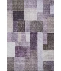 Addison Mayfield Purple AMF1190 - 8ft. Round Rug
