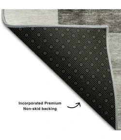 Addison Mayfield Gray AMF1190 - 8ft. Round Rug