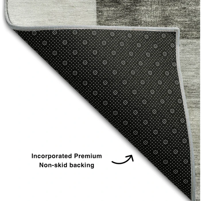 Addison Mayfield Gray AMF1190 - 8ft. Round Rug
