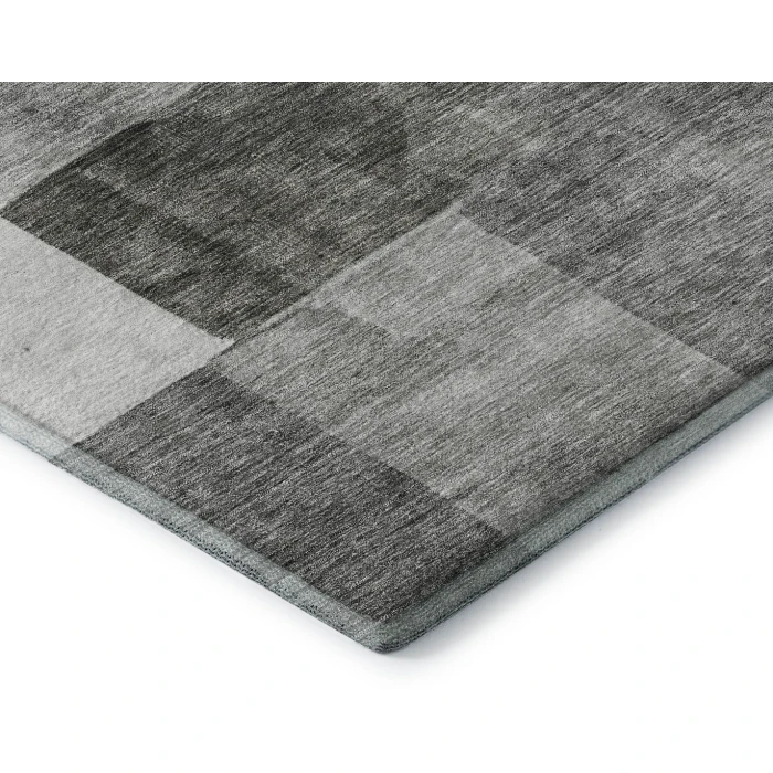 Addison Mayfield Gray AMF1190 - 8ft. Round Rug