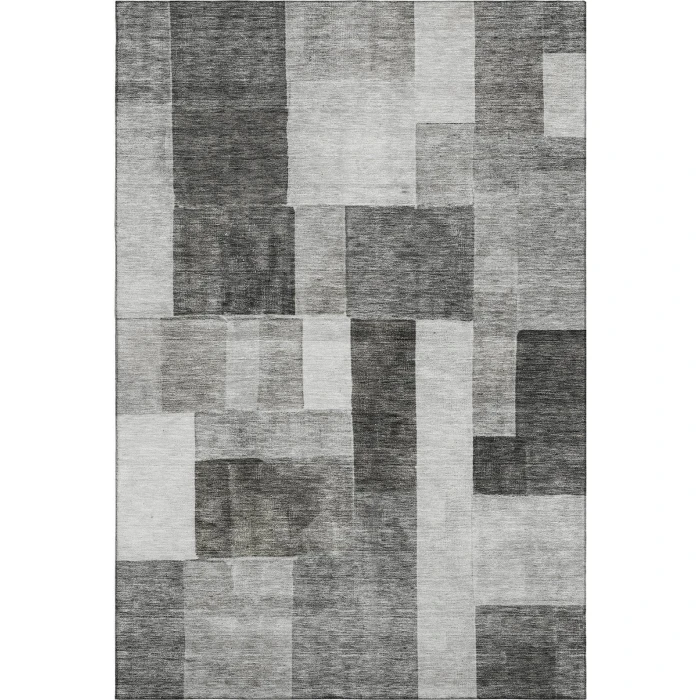 Addison Mayfield Gray AMF1190 - 8ft. Round Rug