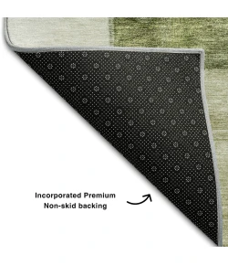 Addison Mayfield Green AMF1190 - 8ft. Round Rug