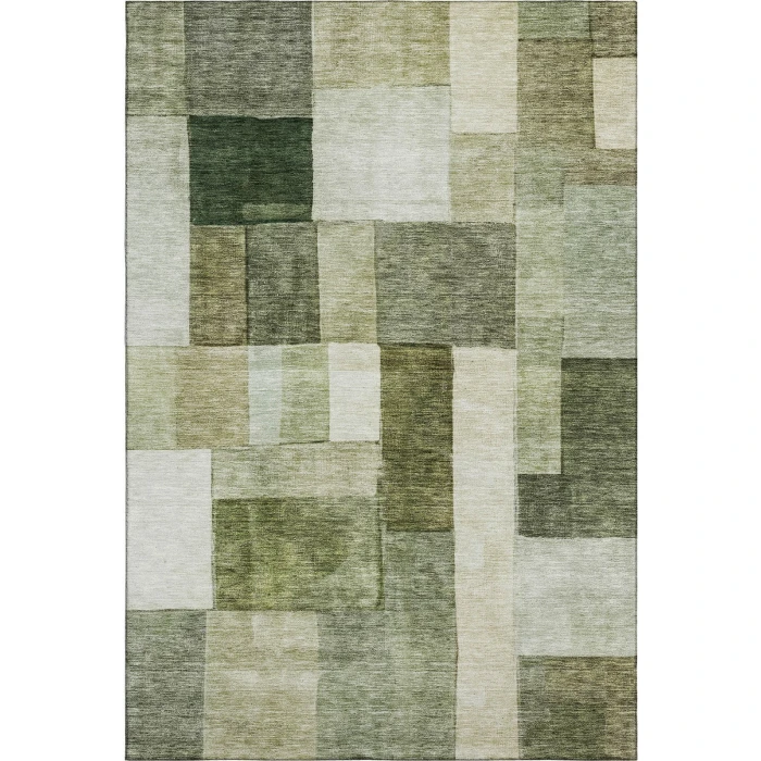 Addison Mayfield Green AMF1190 - 8ft. Round Rug