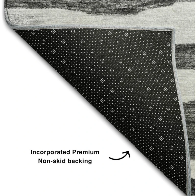 Addison Mayfield Gray AMF1191 - 8ft. Round Rug