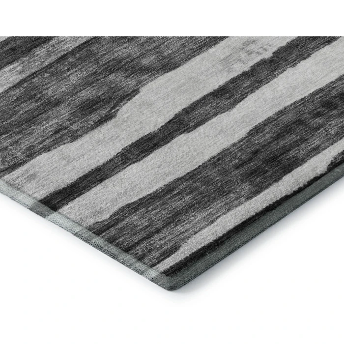 Addison Mayfield Gray AMF1191 - 8ft. Round Rug