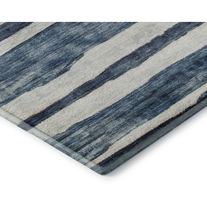 Addison Mayfield Blue AMF1191 - 8ft. Round Rug
