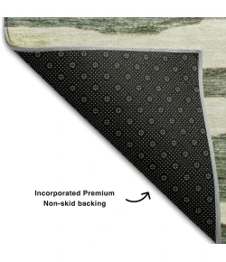 Addison Mayfield Green AMF1191 - 8ft. Round Rug