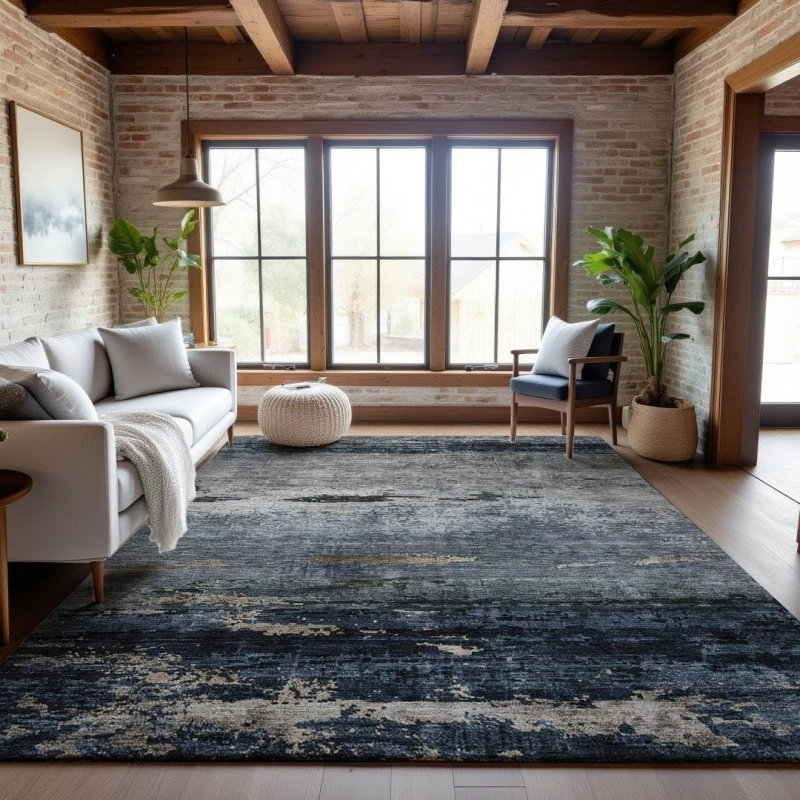 Addison Mayfield Blue AMF1195 5ft. x 7ft. 6in. Rect. Rug
