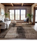 Addison Mayfield Brown AMF1202 - 8ft. Round Rug