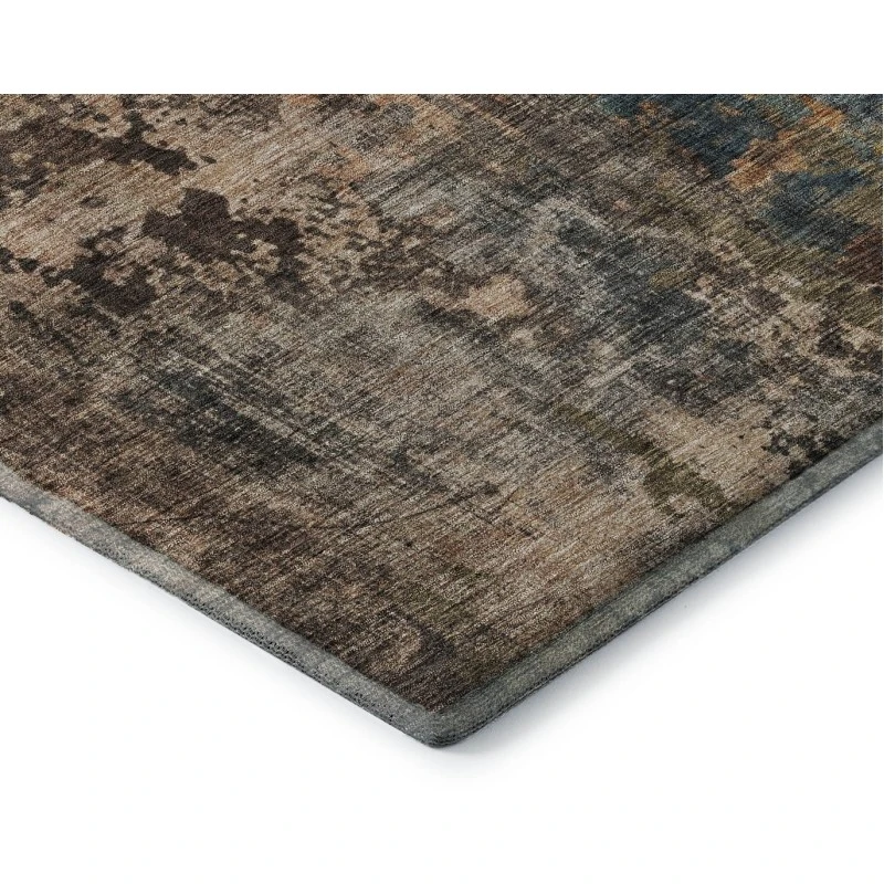 Addison Mayfield Blue AMF1204 - 8ft. Round Rug