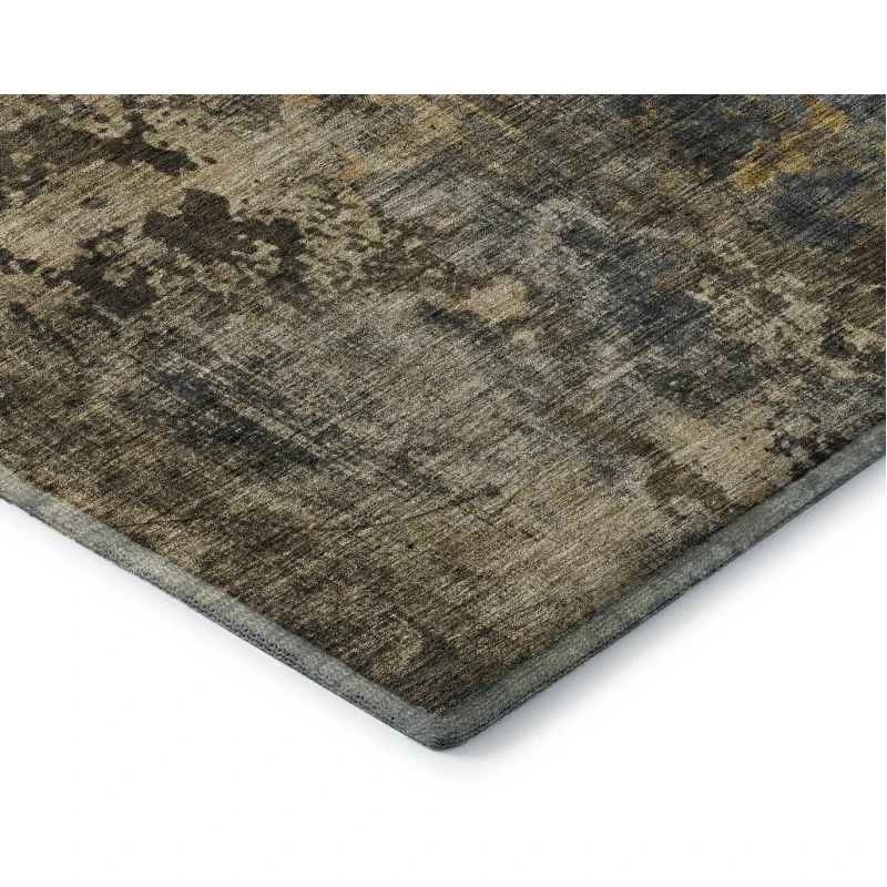 Addison Mayfield Gray AMF1204 - 8ft. Round Rug
