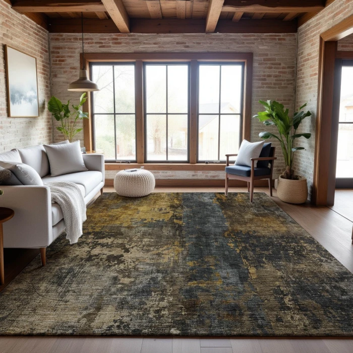 Addison Mayfield Gray AMF1204 5ft. x 7ft. 6in. Rect. Rug