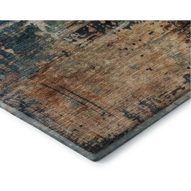Addison Mayfield Teal AMF1206 - 8ft. Round Rug