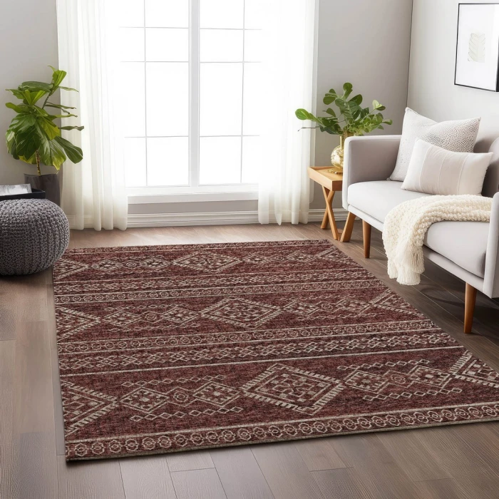 Addison Mayfield Red AMF120 8ft. x 10ft. Rect. Rug
