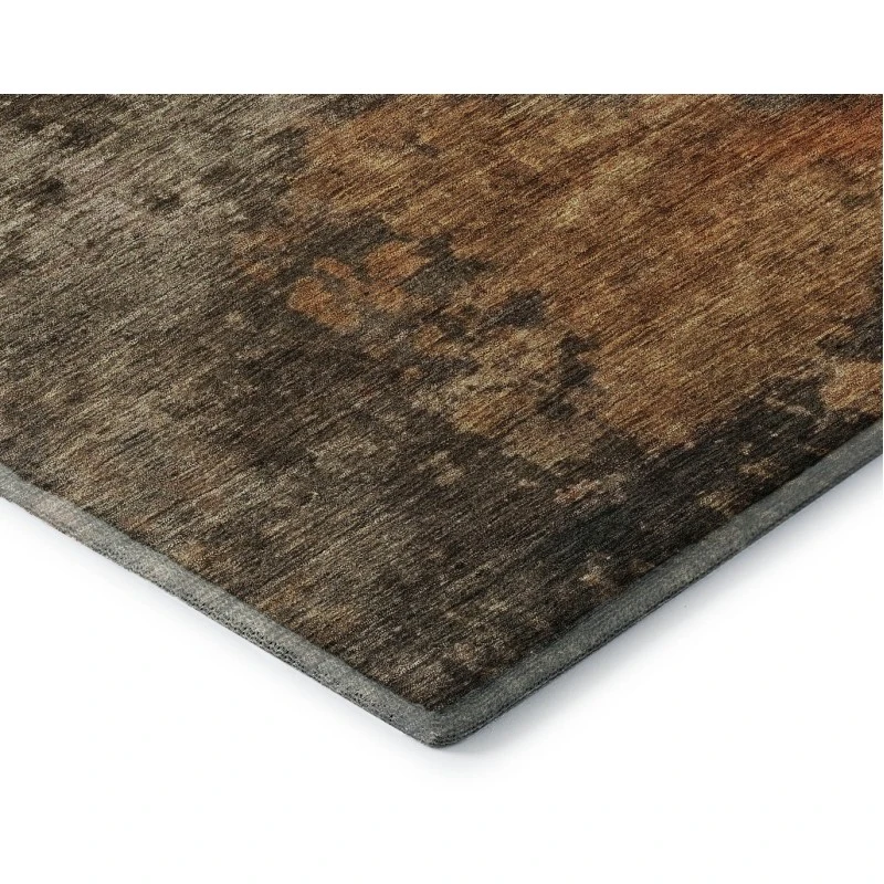 Addison Mayfield Brown AMF1216 - 8ft. Round Rug