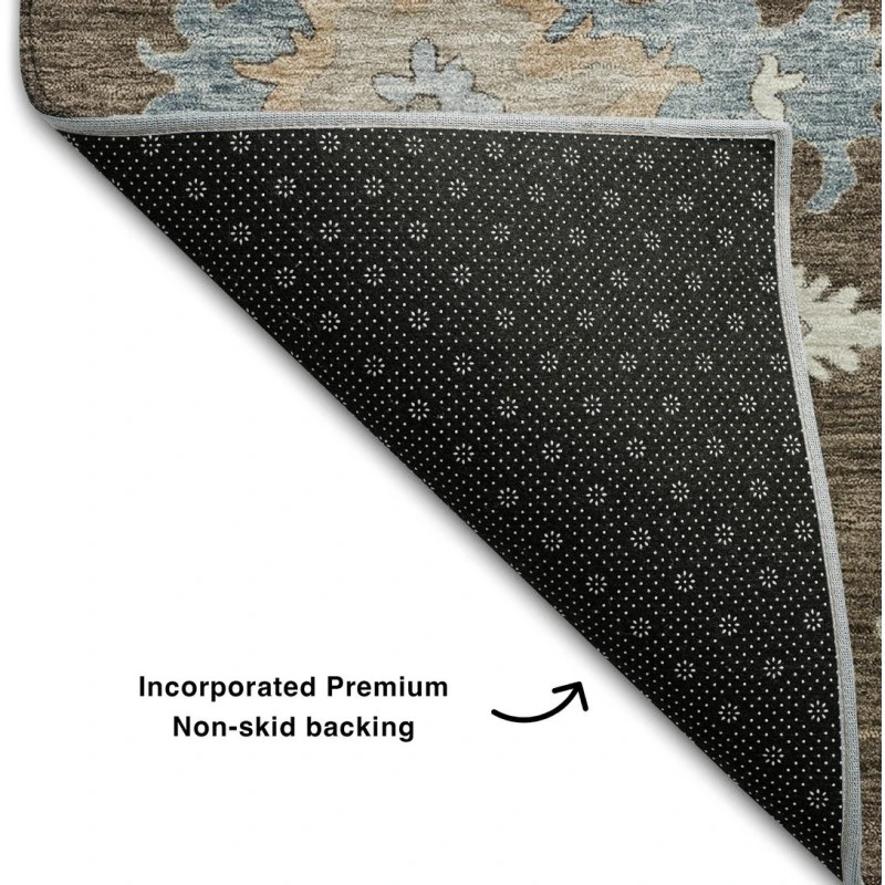 Addison Mayfield Brown AMF1218 - 8ft. Round Rug