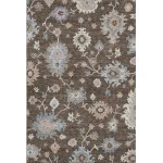 Addison Mayfield Brown AMF1218 - 8ft. Round Rug