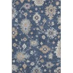 Addison Mayfield Blue AMF1218 - 8ft. Round Rug