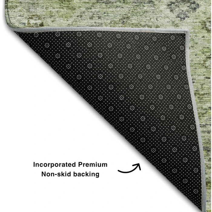 Addison Mayfield Green AMF1219 9ft. x 12ft. Rect. Rug