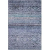 Addison Mayfield Blue AMF1219 - 8ft. Round Rug