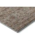 Addison Mayfield Orange AMF1219 - 8ft. Round Rug