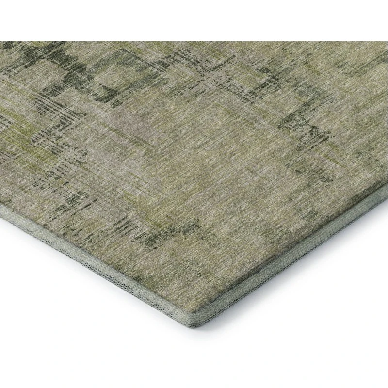 Addison Mayfield Green AMF121 - 8ft. Round Rug