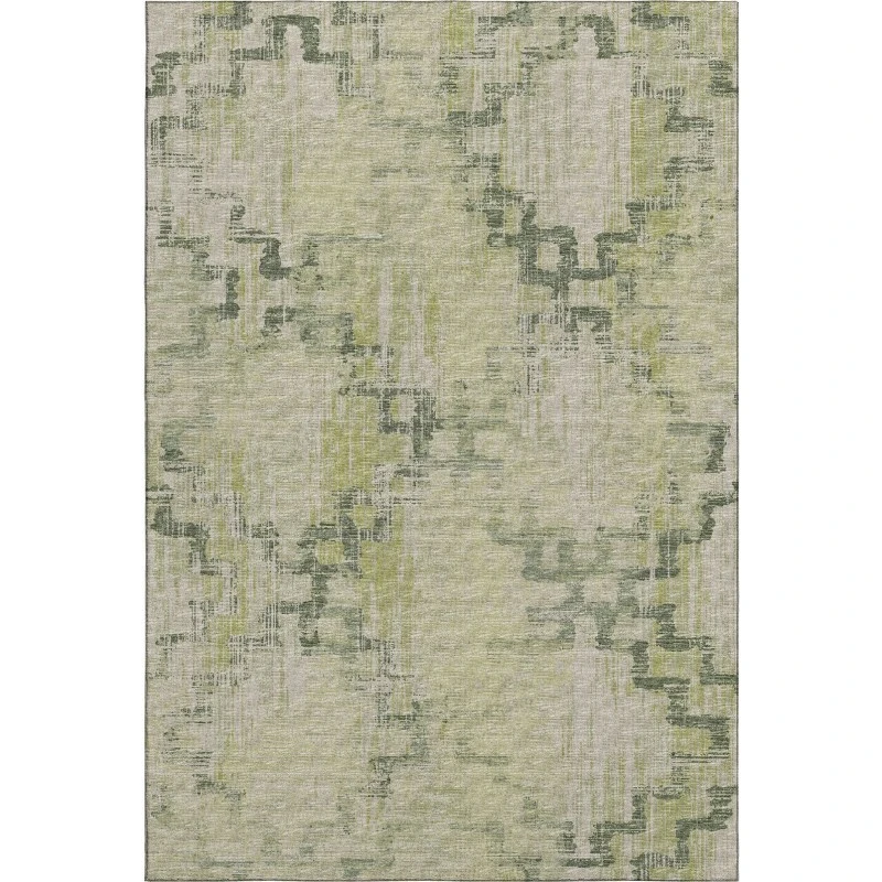 Addison Mayfield Green AMF121 - 8ft. Round Rug