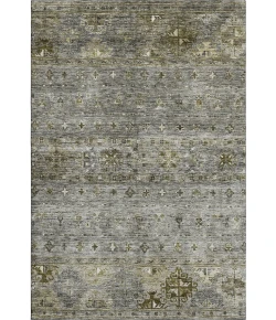 Addison Mayfield Gray AMF1220 - 8ft. Round Rug