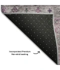 Addison Mayfield Purple AMF1220 - 8ft. Round Rug