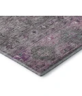 Addison Mayfield Purple AMF1220 - 8ft. Round Rug