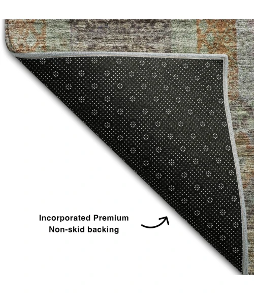 Addison Mayfield Orange AMF1221 9ft. x 12ft. Rect. Rug