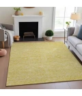 Addison Mayfield Gold AMF1224 - 8ft. Round Rug