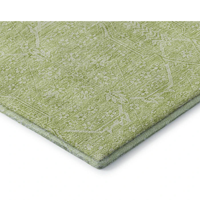 Addison Mayfield Green AMF1224 - 8ft. Round Rug