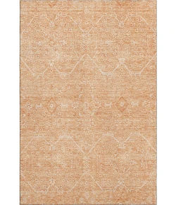 Addison Mayfield Orange AMF1224 - 8ft. Round Rug