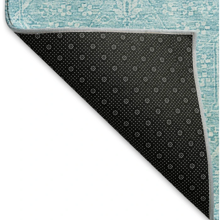 Addison Mayfield Blue AMF1224 - 8ft. Round Rug