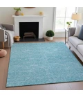 Addison Mayfield Blue AMF1224 - 8ft. Round Rug