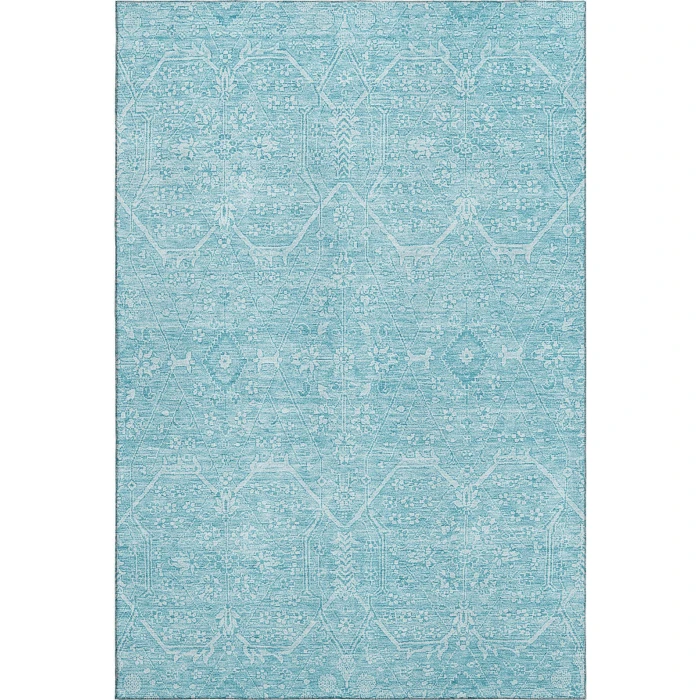 Addison Mayfield Blue AMF1224 - 8ft. Round Rug