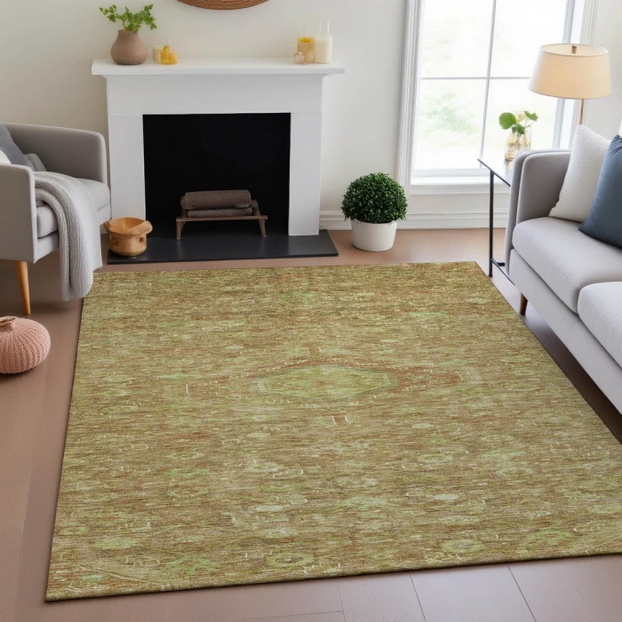 Addison Mayfield Orange AMF1225 2ft. 3in. x 7ft. 6in. Rect. Rug