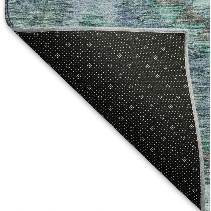 Addison Mayfield Blue AMF1226 - 8ft. Round Rug