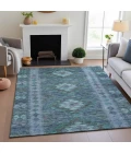 Addison Mayfield Blue AMF1226 5ft. x 7ft. 6in. Rect. Rug