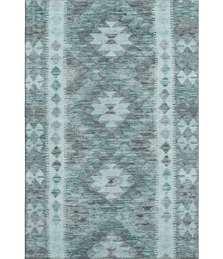 Addison Mayfield Teal AMF1226 5ft. x 7ft. 6in. Rect. Rug