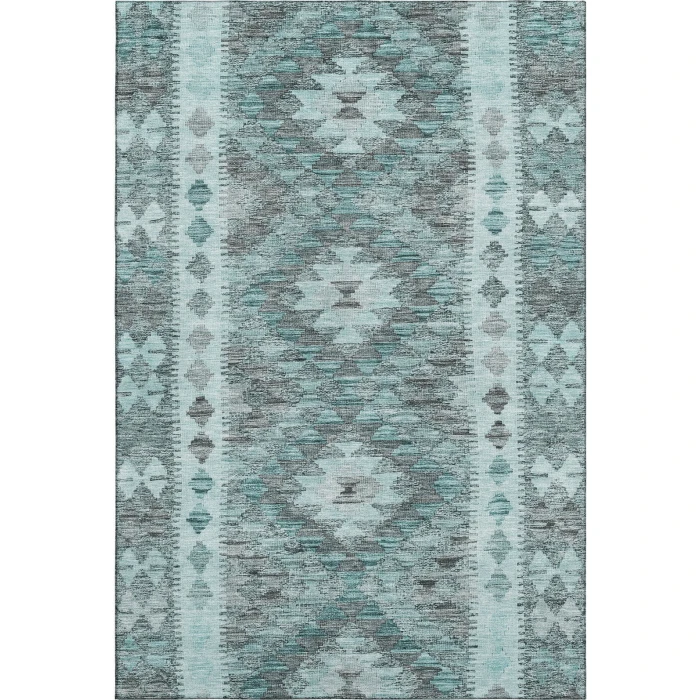 Addison Mayfield Teal AMF1226 8ft. x 10ft. Rect. Rug