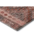 Addison Mayfield Orange AMF1226 - 8ft. Round Rug