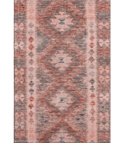 Addison Mayfield Orange AMF1226 - 8ft. Round Rug
