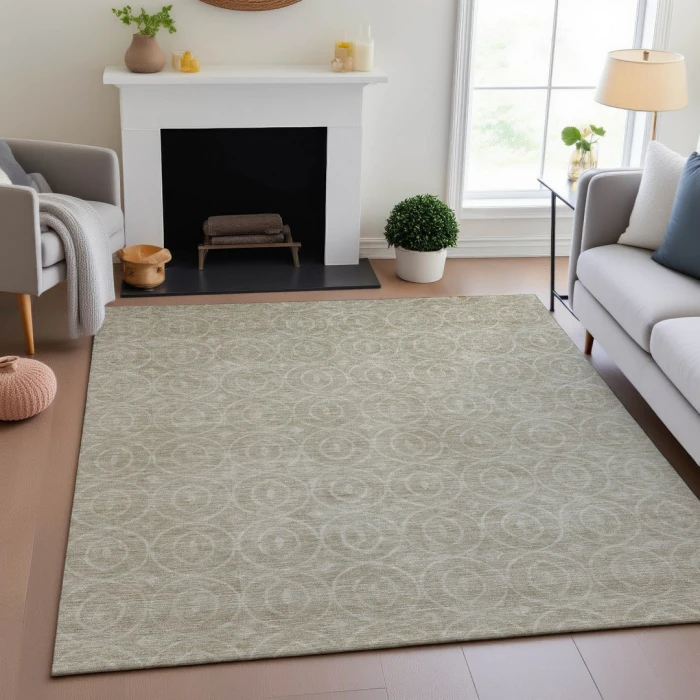 Addison Mayfield Brown AMF1227 8ft. x 10ft. Rect. Rug