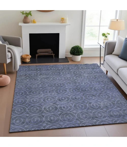 Addison Mayfield Blue AMF1227 8ft. x 10ft. Rect. Rug