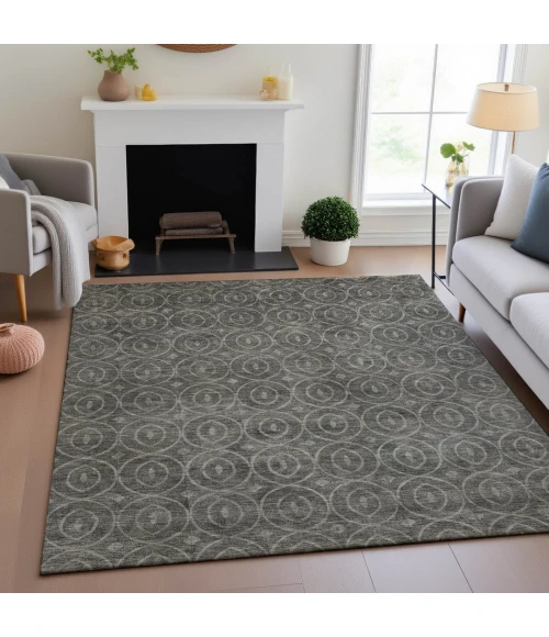 Addison Mayfield Gray AMF1227 9ft. x 12ft. Rect. Rug
