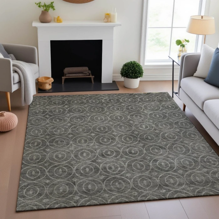 Addison Mayfield Gray AMF1227 8ft. x 10ft. Rect. Rug
